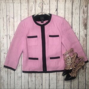 INC Purple Tweed Blazer • Size 12